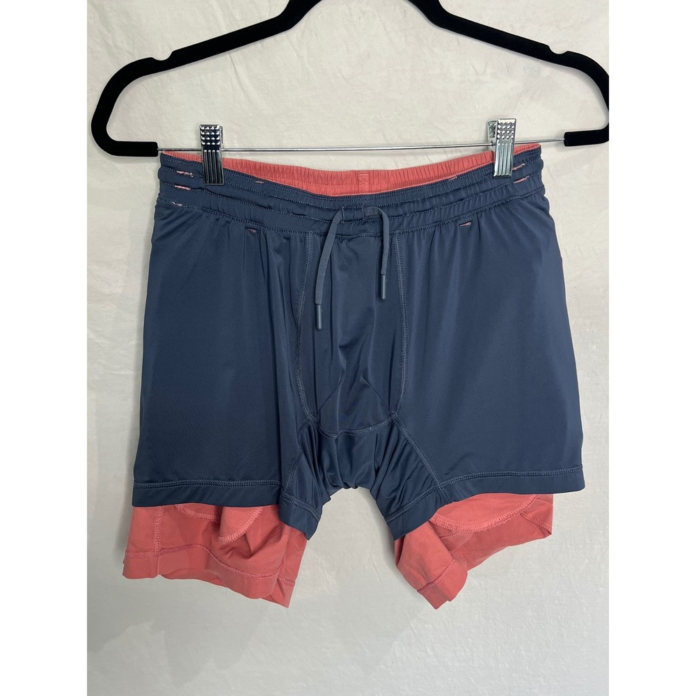 Birddogs Boom For Your Boomstick Shorts Mens M Classic Coral Lined 7" Athleisure - Picture 9 of 11